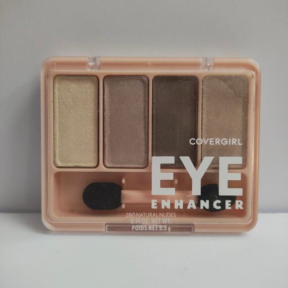 CoverGirl Eye Enhancers #280 natural nudes 4 color vegan eyeshadow pallete - Picture 1 of 4